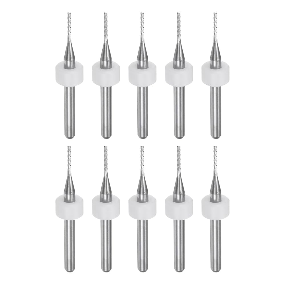 Amazon.co.jp: uxcell 10個セット エンドミルビット 1mm
